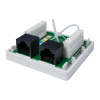 10-0309 Компьютерная розетка 8P8C (RJ-45), UTP, Cat.5e, 2 порта SUPRLAN 