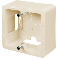 Коробка накладного монтажа 1 пост INSPIRIA слоновая кость Legrand/Daccord 673981