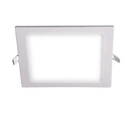 5008366A Светильник светодиодный ДВО-12w 6500K 800 Лм  IP40 WH 170мм встраиваемый квадрат JazzWay 