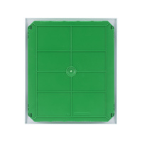 Щит распределительный встраиваемый белый City9 (ЩРв-П-24) дверь прозрачная на 24 модуля IP40 Systeme Electric EZ9E212S2FRU