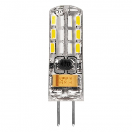 LB-420 25858 Лампа светодиодная LED 2вт 12в G4 теплый капсульная FERON 