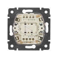 VALENA Переключатель одноклавишный в рамку на 2 направления белый Legrand/Daccord 774406