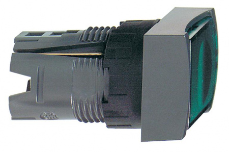 ZB6DW3 Кнопка удлиненная прямоугольная с подсветкой желтая Schneider Electric 
