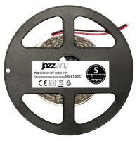 Лента светодиодная LEDx30/м 5м 7.2Вт 12В IP20 теплый белый JazzWay 327521