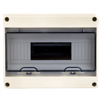 Щит распределительный навесной ЩРн-П-12 IP65 пластиковый 199х255х109 EKF pb65-n-pg-12