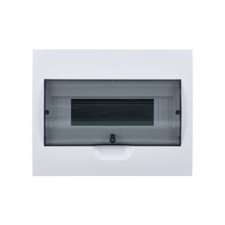 EZ9E112S2FRU Щит распределительный встраиваемый белый City9 (ЩРв-П-12) дверь прозрачная на 12 модулей IP40 Systeme Electric 