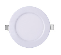 Светильник светодиодный ДВО-6w 4000K 400 Лм IP40 WH d120мм встраиваемый круг JazzWay 5008465A