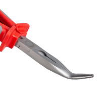 Длинногубцы изогнутые диэлектрические 200 мм серия СТАНДАРТ КВТ 60473