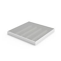 Светильник светодиодный ДВО 30 Вт 5000К 3700 лм 198-242В IP40 588х588х50мм Сталь призма для потолков Грильято (планки крепления в комплекте) с БАП аварийный CRI>80Ra MiR Gauss GAUSS G1-R3-00010-31GA3-2003550