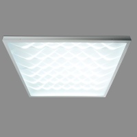 Светильник светодиодный ДВО-40w 595х595х25 4000К 4000Лм рассеиватель с 3D эффектом IP40 FERON AL2117 48521