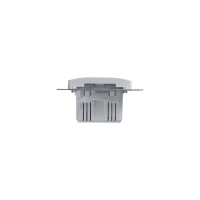 Розетка GLOSSA USB 5В/2100мА 2х5В/1050мА механизм белый Systeme Electric GSL000133