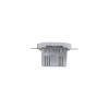 Розетка GLOSSA USB 5В/2100мА 2х5В/1050мА механизм белый Systeme Electric GSL000133