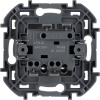 Выключатель двухклавишный с подсветкой/индикацией INSPIRIA 10 AX 250 В~ антрацит Legrand/Daccord 673633