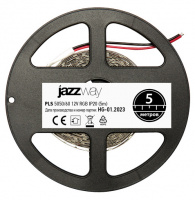 Лента светодиодная LEDx60/м 5м 14.4Вт 12В IP20 RGB JazzWay 1001955