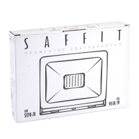SFL90-70 55176 Прожектор светодиодный ДО-70w 6400К 6300Лм IP65 черный SAFFIT 