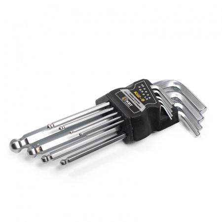 78368 Набор шестигранных ключей с шаром КШ-9 серия KBT-PROFESSIONAL КВТ 