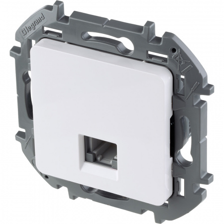Телефонная розетка RJ11 INSPIRIA белый Legrand/Daccord 673820