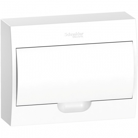 EZ9E112P2SRU Щит распределительный накладной белый City9       (ЩРн-П-12) дверь  белая на 12 модулей IP40 Systeme Electric 