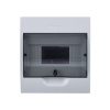 EZ9E108S2SRU Щит распределительный навесной белый City9 (ЩРн-П-8) дверь прозрачная на 8 модулей IP40 Systeme Electric 
