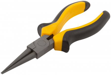 Круглогубцы ''Стайл'', мягкие прорезиненные ручки, молибденовое покрытие 165 мм FIT 50656