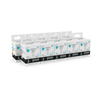 Лампа светодиодная LED 9 Вт 660 лм 4100К AC180-240В GU10 софит MR16 нейтральный  Elementary Gauss GAUSS 13629