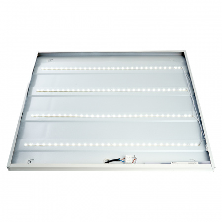 Светильник светодиодный ДВО-36w 595х595х19 6500К 3100Лм рассеиватель с 3D эффектом IP40 FERON AL2125 48520