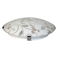 Светильник НББ-21-60 М19 Эрика 300/2 матовый белый /клипсы штамп металлик индивидуальная упаковка Элетех 1005205672