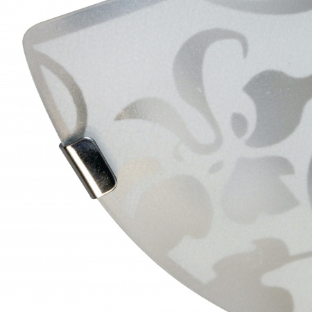 Светильник НББ-21-60 М19 Эрика 300/2 матовый белый /клипсы штамп металлик индивидуальная упаковка Элетех 1005205672