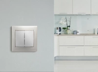 VALENA Выключатель двухклавишный в рамку белый Legrand/Daccord 774405