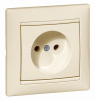 VALENA Розетка без заземления без шторок в рамку слоновая кость Legrand/Daccord 774316