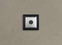 VALENA Розетка телевизионная ТV звезда в рамку 2400мГц 1.5дБ алюминий Legrand/Daccord 770129