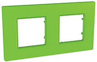 UNICA QUADRO Рамка 2 поста киви Schneider Electric MGU4.704.28