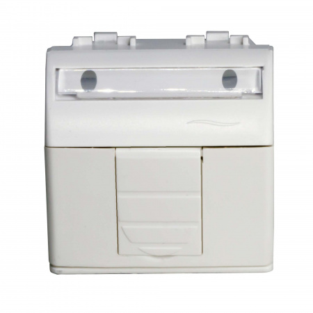 76655B BRAVA Розетка компьютерная RJ45 категория 5е разъем PcNet DKC 