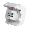 76655B BRAVA Розетка компьютерная RJ45 категория 5е разъем PcNet DKC 