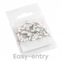 Наконечник НШвИ 0.5-8 белый (1уп - 50шт) EKF nhvi-0.5-8