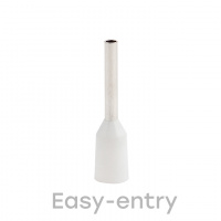 Наконечник НШвИ 0.5-8 белый (1уп - 50шт) EKF nhvi-0.5-8