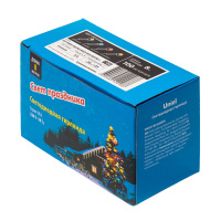 Гирлянда светодиодная с контроллером Кристал-1 8м 100 светодиодов разноцветный свет провод зеленый ULD-S0800-100/DGA MULTI IP20 CRYSTAL-1 Uniel UL-00005472