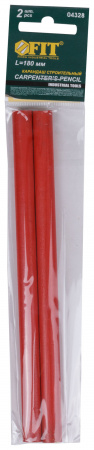 4328 Карандаши строительные 180 мм, 2 шт FIT  0