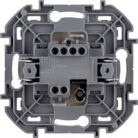 Переключатель без фиксации (кнопка) с Н.О./Н.З. контактом INSPIRIA 6 A 250 В~ слоновая кость Legrand/Daccord 673691