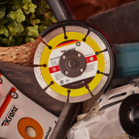 Диск алмазный отрезной сегментный 125х22.2х1.8х10 мм Kranz KR-90-0101