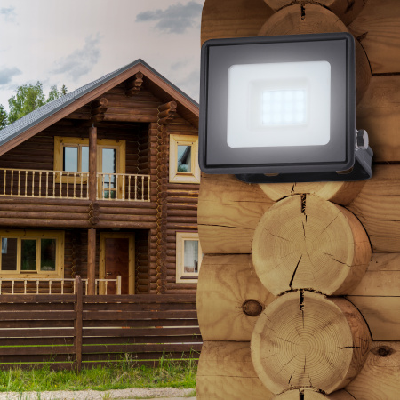 Б0052021 Прожектор светодиодный уличный LPR-023-0-65K-010 10Вт 6500K 800Лм 81х75х215 ЭРА 