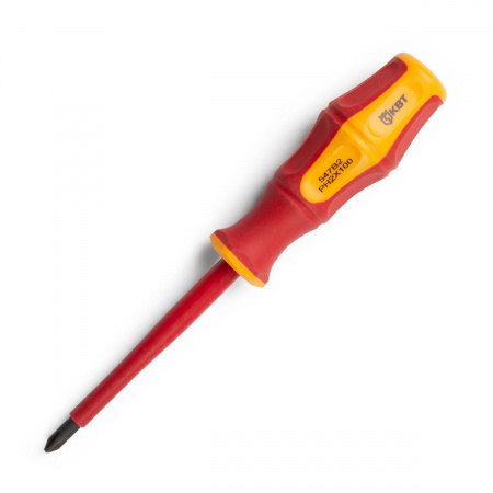 78610 Отвертка диэлектрическая шлицевая 5.5х125 серия ПРОФИ КВТ 