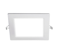 Светильник светодиодный ДВО-9w 4000K 600 Лм  IP40 WH 145мм встраиваемый квадрат JazzWay 5008267A