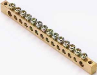 Шина нулевая 6х9 (14групп/край) Dekraft 32004DEK