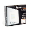 LL-1000 41539 Прожектор светодиодный ДО-30w 6400К 3000Лм IP65 черный Feron.PRO FERON 
