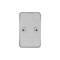 BLANCA Розетка наружная двойная без заземления, без шторок, с изолирующей пластиной, 16А, 250В, белый Systeme Electric BLNRA000211