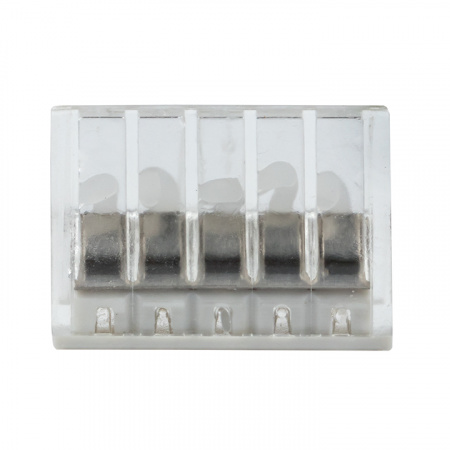 Клемма строительно-монтажная СМК 2273-245 PROxima с пастой 5 отверстий 0.5-2.5мм.кв. (100шт) EKF plc-smk-2273-245