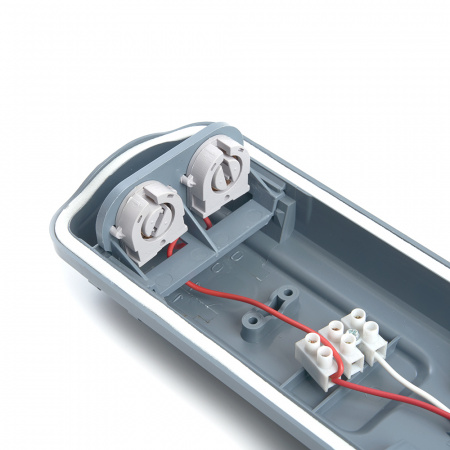 AL4065 48195 Светильник светодиодный ДСП-2х18 без ламп G13 IP65 (аналог ЛСП-2х36) FERON 