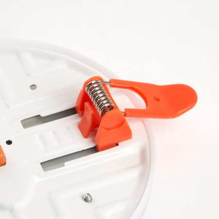 Светильник светодиодный ДВО-12w 6400К 1200Лм slim белый с регулируемым монтажным диаметром (до 90мм) FERON AL509 41212