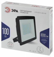 Прожектор светодиодный уличный LPR-023-0-65K-100 100Вт 6500K 8000Лм 185х176х37 ЭРА Б0052026